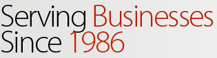 Serving businesses since 1986